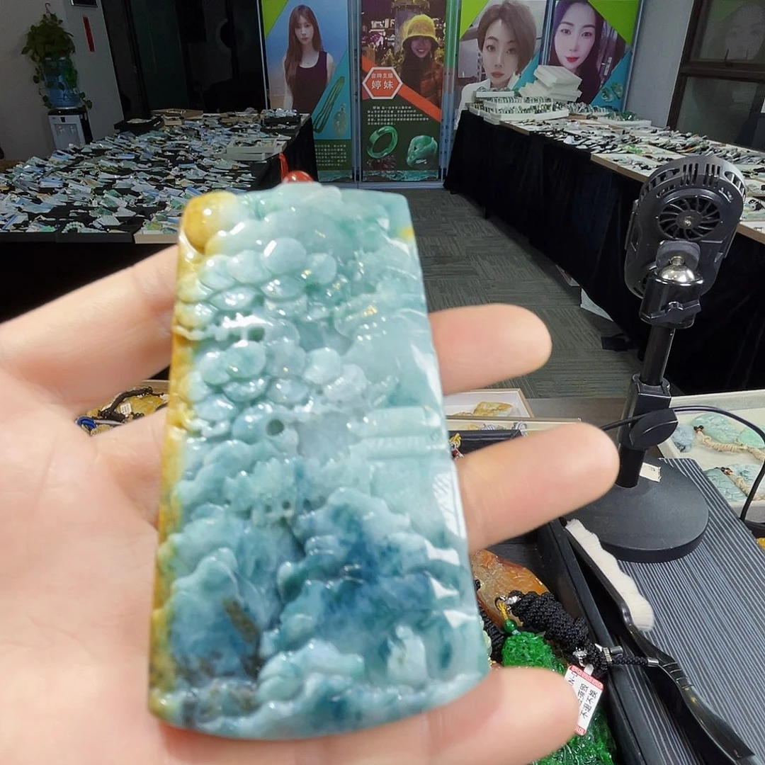 颈饰未镶嵌翡翠一