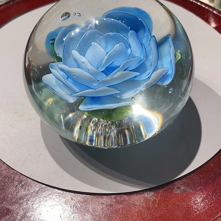 纯手工制作琉璃产品微瑕疵底部扣底