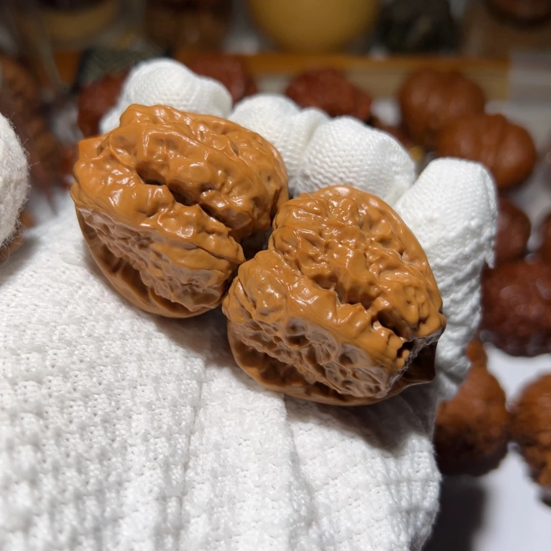 文玩核桃把件40三角蛙