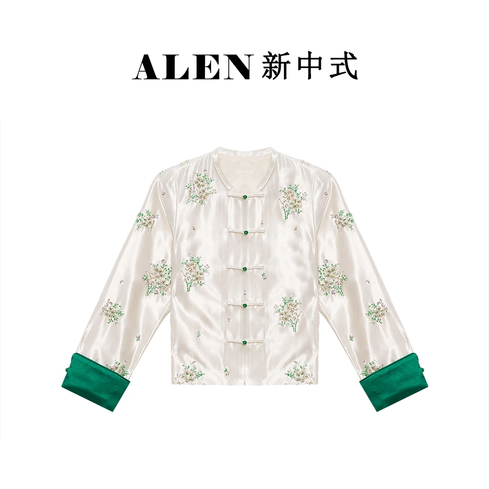 【Alen女装店】新中式国风气质时尚刺绣外套ZM8117