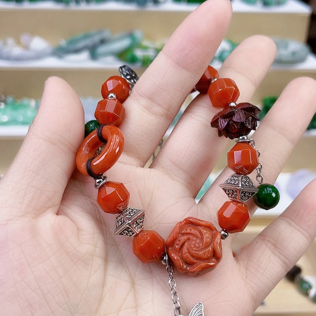 翡翠未镶嵌手链手链