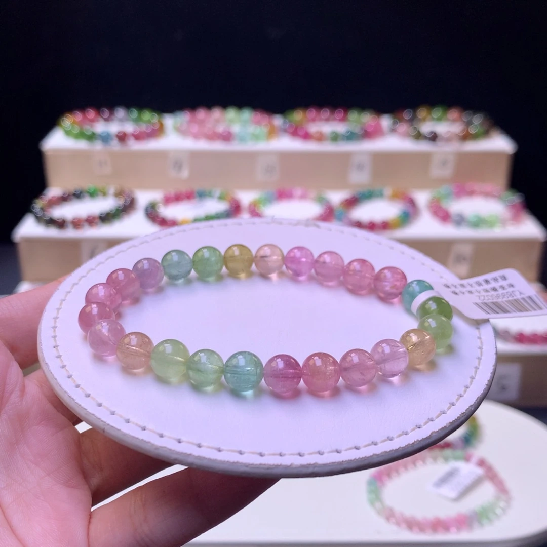 未镶嵌手链碧玺碧玺