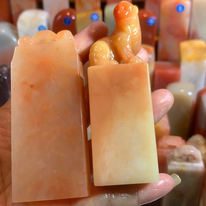 白***下老挝石老挝石印章