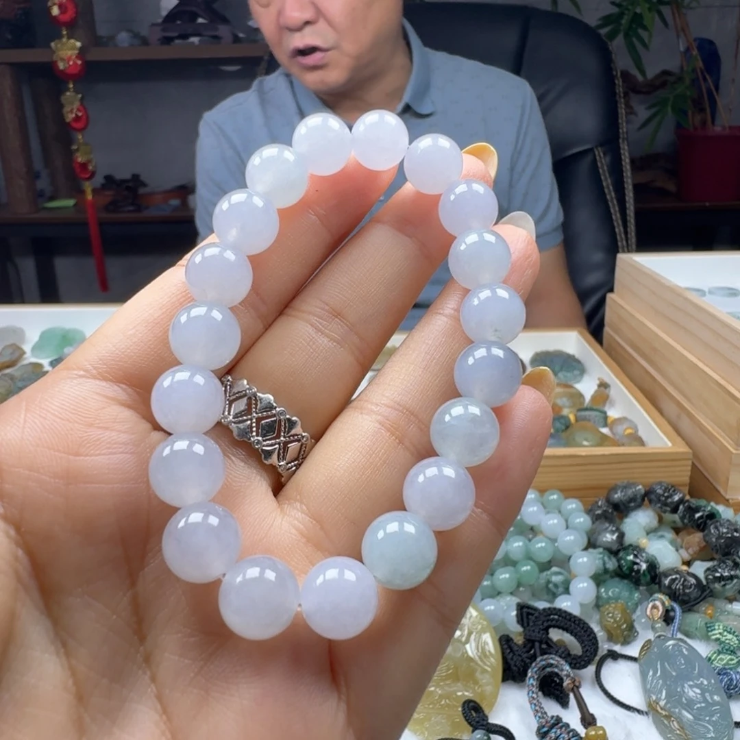 定制翡翠未镶嵌珠串