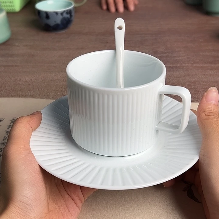 龙泉云间青瓷小米茶器