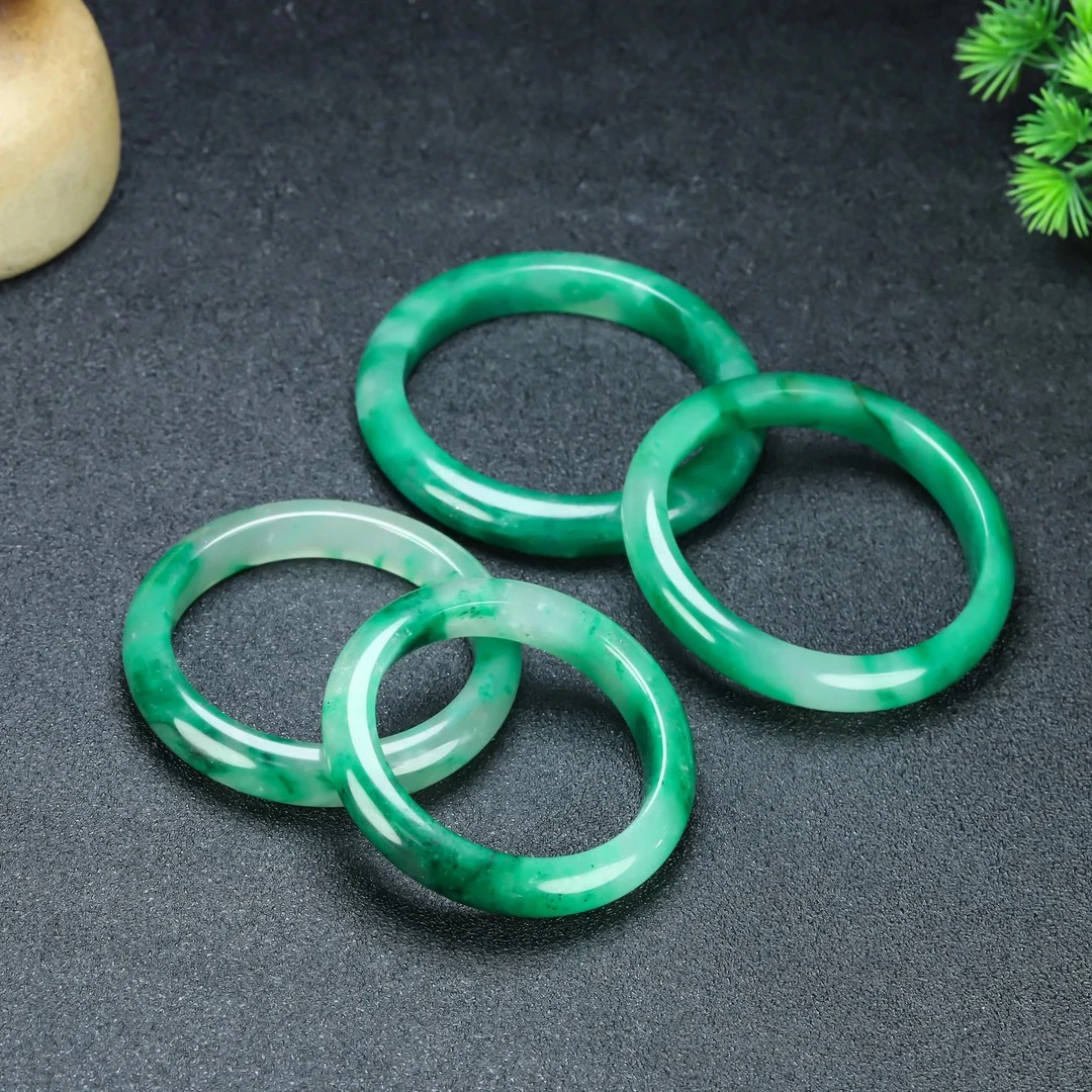 天然高品质独龙玉手镯带证书