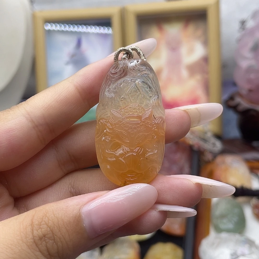 颈饰未镶嵌水晶天然