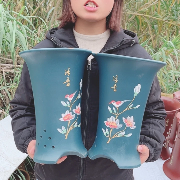 花盆紫砂宜兴紫砂精品花盆
