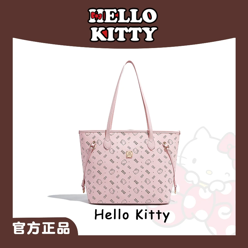 HELLO KITTY/凯蒂猫正品乐园系列休闲时尚印花托特包41442