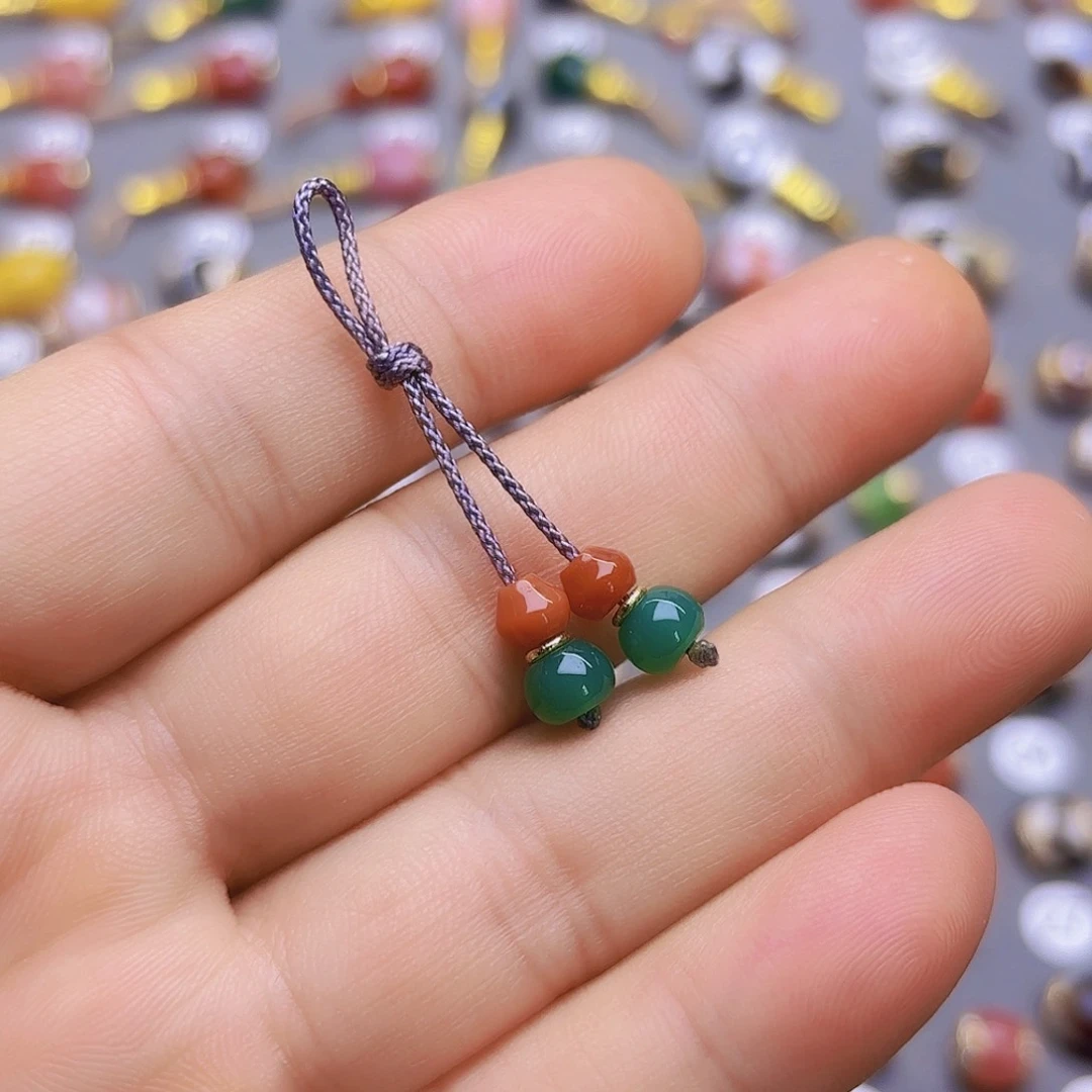 玛瑙/玉髓隔珠未镶嵌