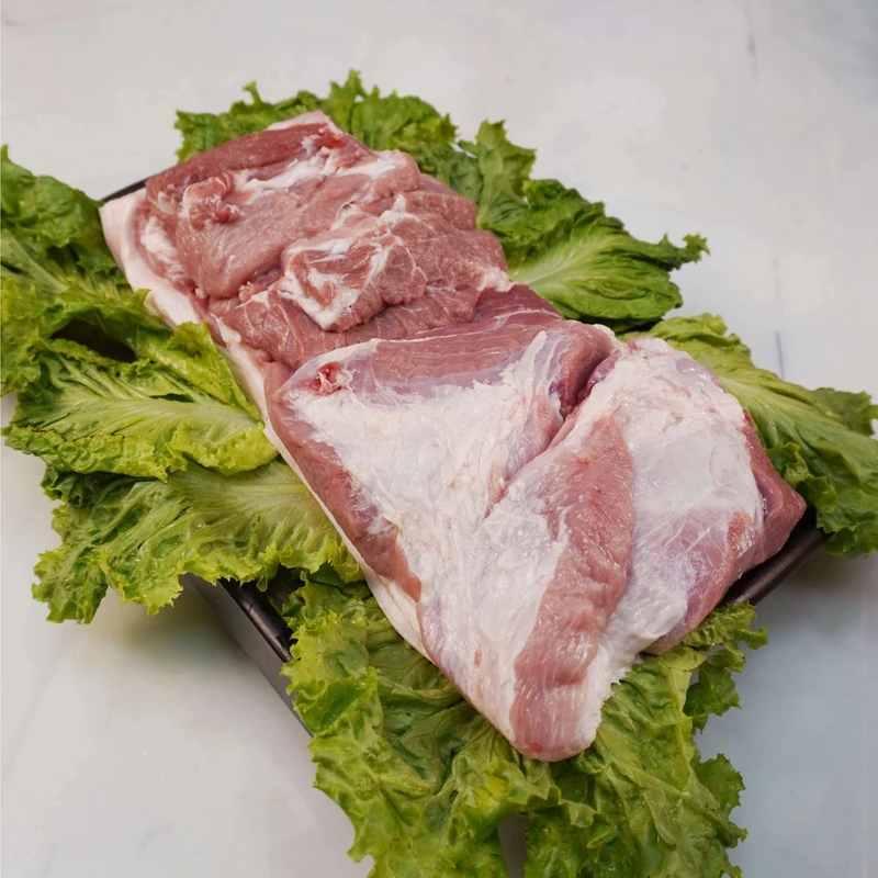 蓟州土猪肉黑猪肉盘山土猪肉前腿肉 顺丰冷链 速冻发货 土猪肉2500g火锅食材猪肉同城配