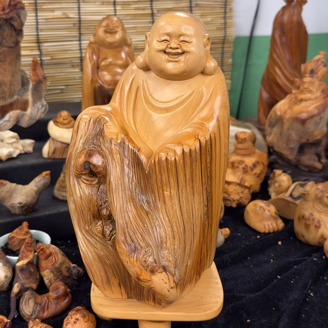 森***迷柏木（崖柏）手把件