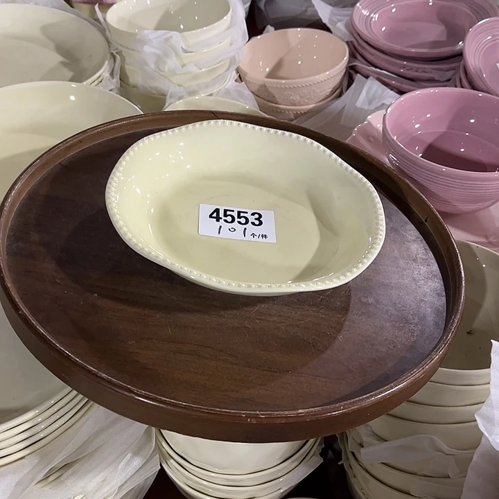 瓷微瑕外贸餐具4553