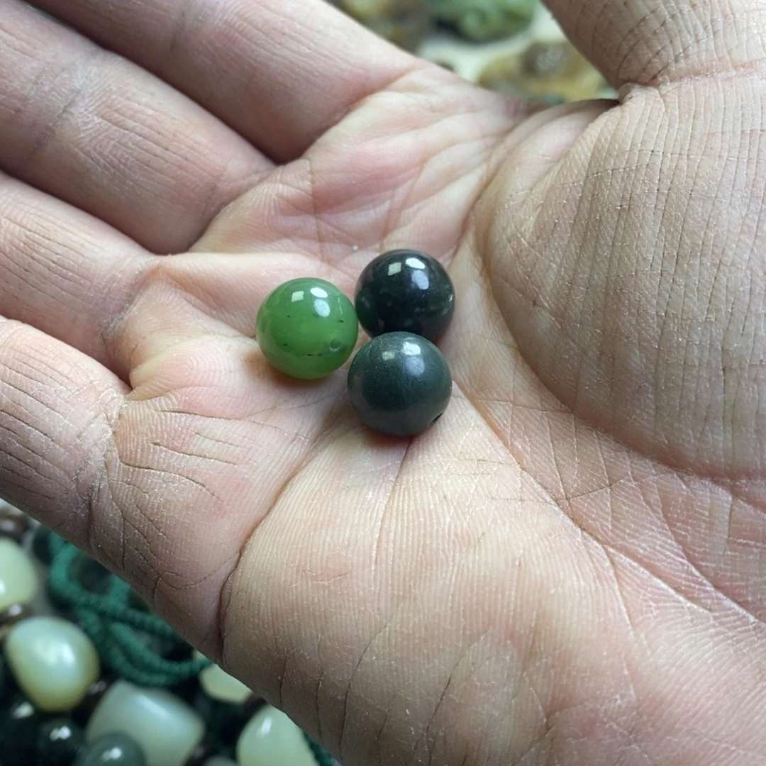 六***钱和田玉未镶嵌手链和田玉12