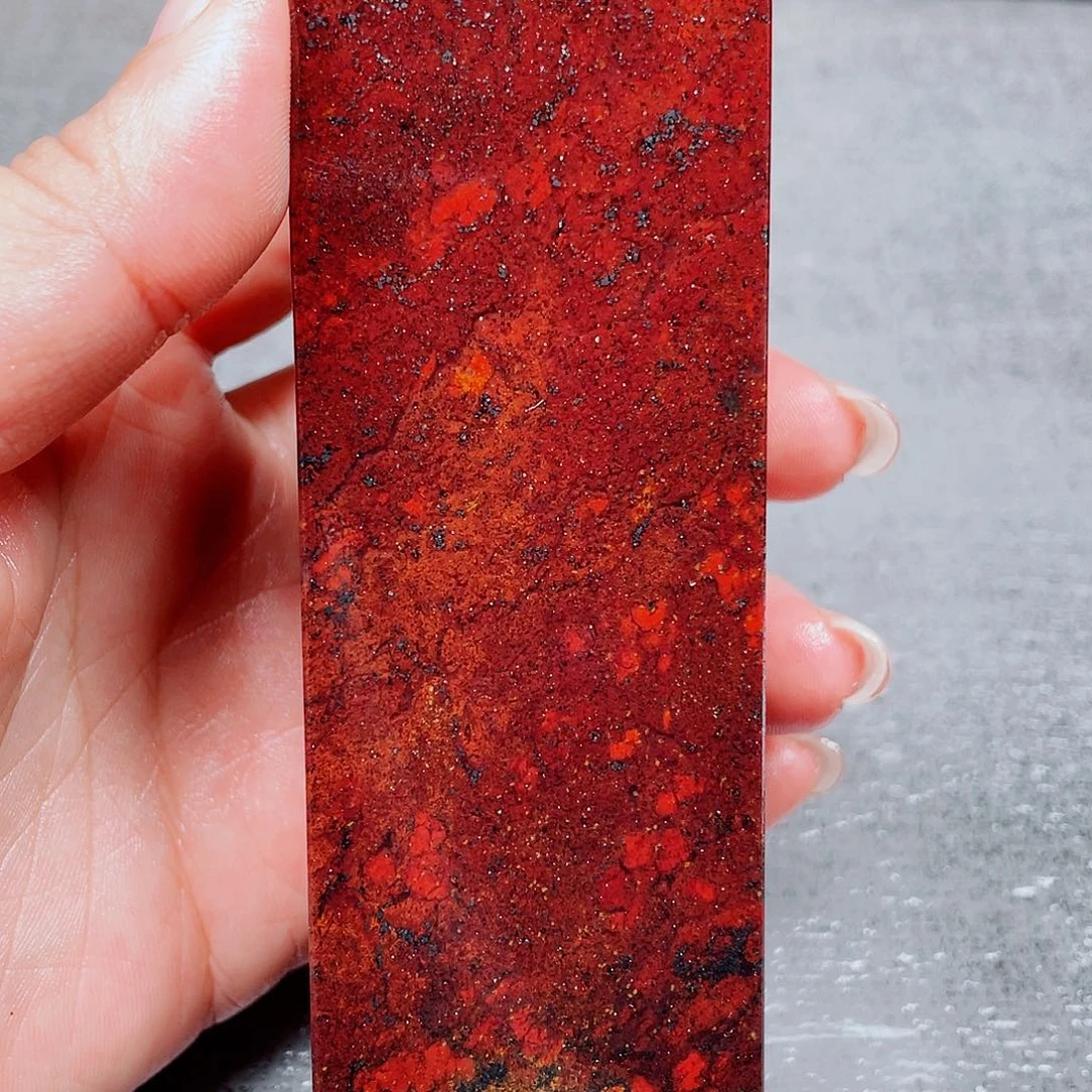 【闪购商品】玉桂林鸡血玉印章素章
