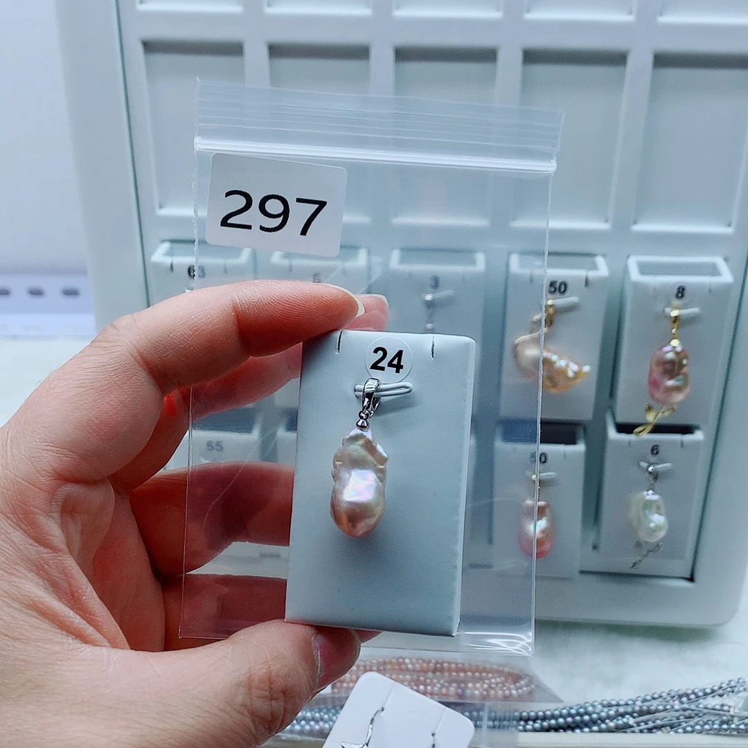 淡水珍珠吊坠(不含链)合金