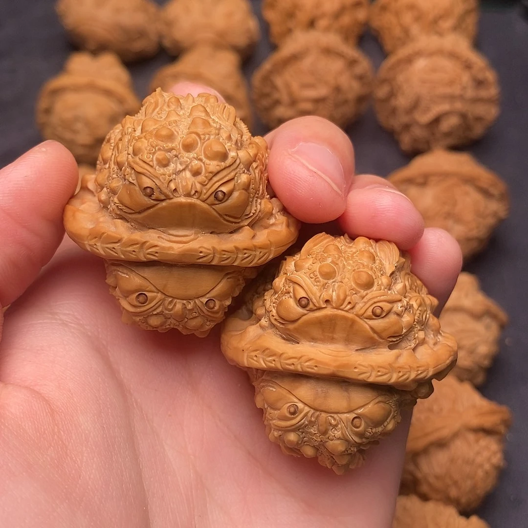 文玩核桃吊坠遥*金蟾