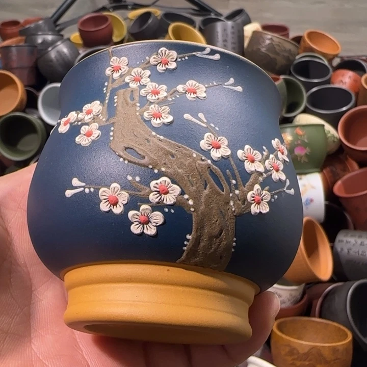 茶杯紫砂全手工制作工艺