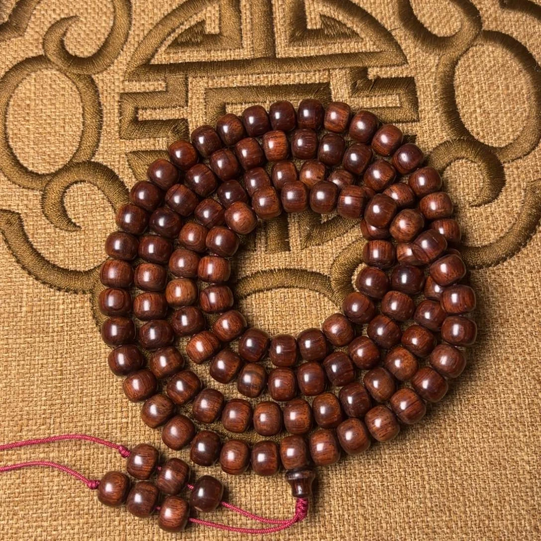 黄花梨/降香黄檀手串/手链老型紫油梨多圈