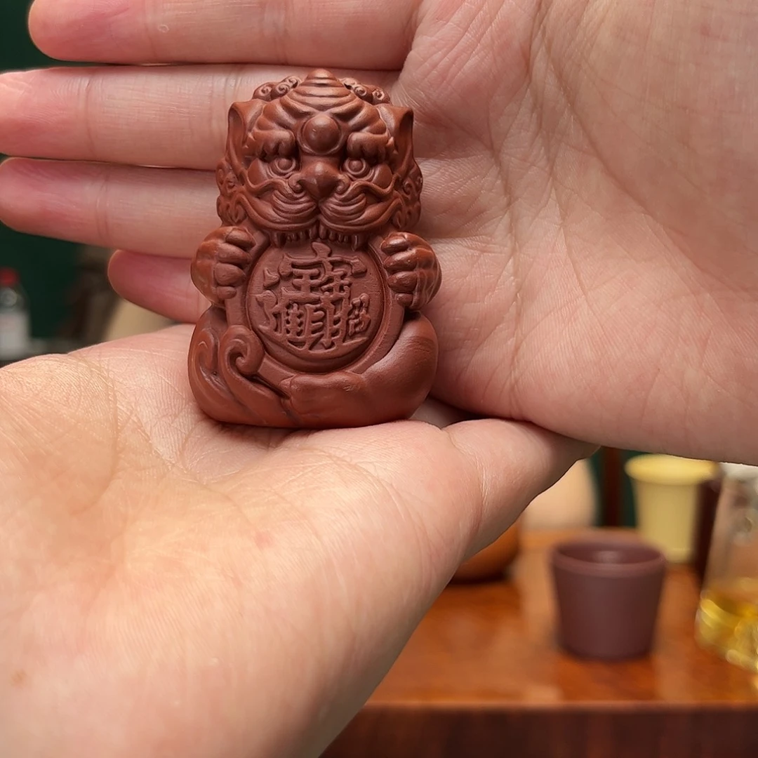 紫砂茶宠大雪紫砂茶宠小貔貅