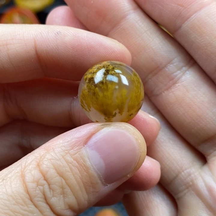 啊***对玛瑙/玉髓未镶嵌圆珠