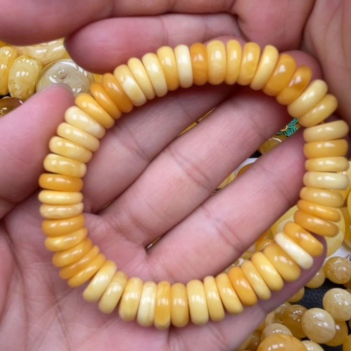 裸石蜜蜡未镶嵌蜜蜡手串重14.8