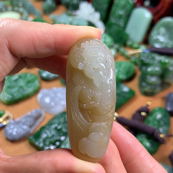 和田玉未镶嵌摆件