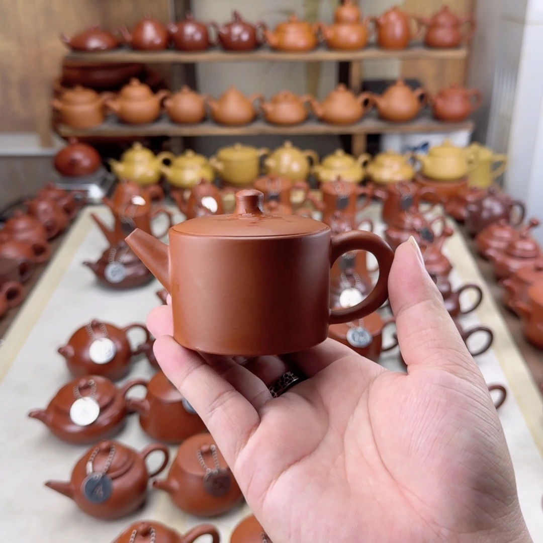 紫砂茶壶H***e120cc内嵌汉瓦