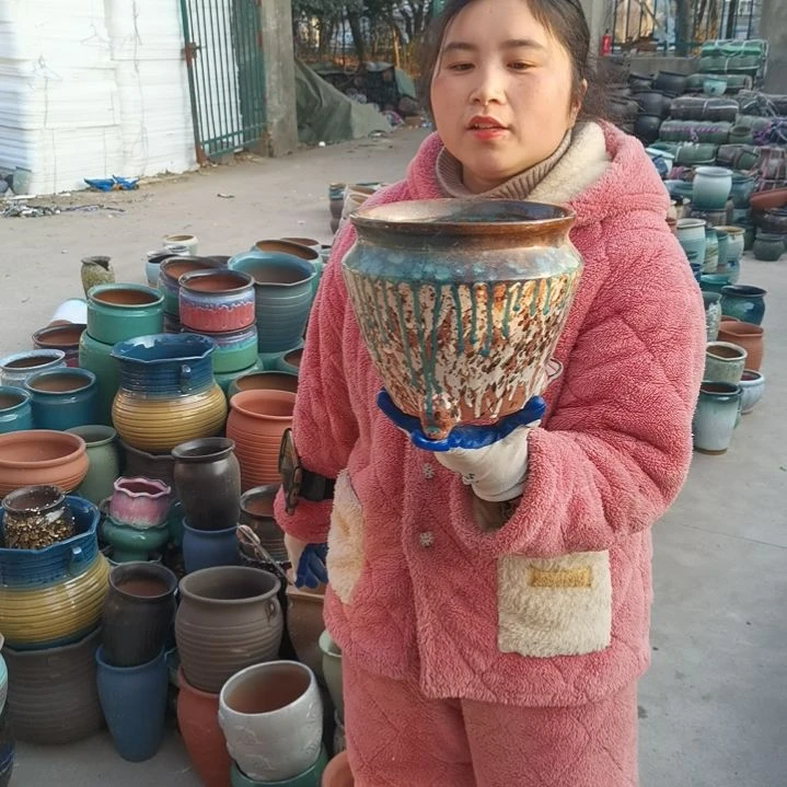 红陶口20高20瑕疵