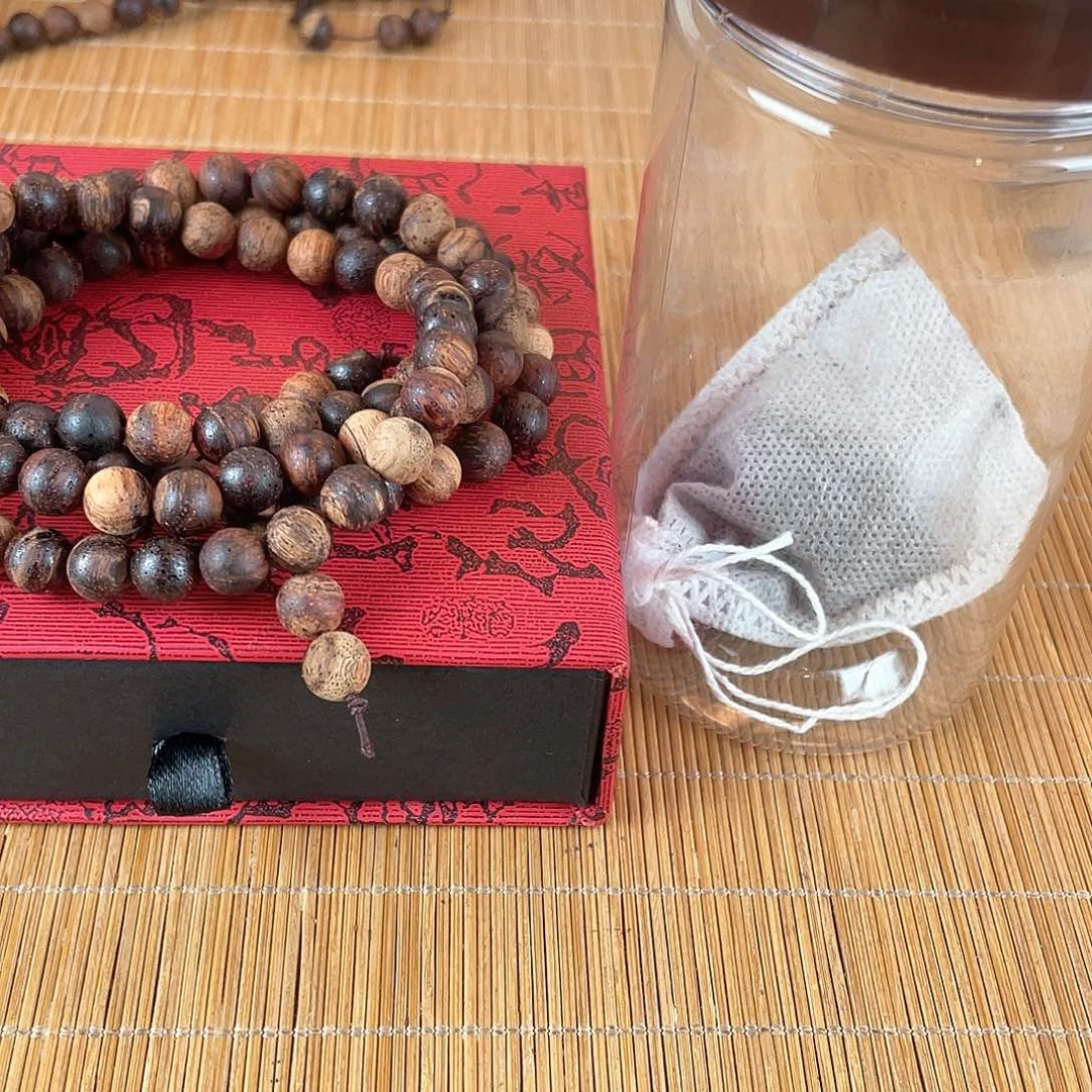 降真香手串/手链0.8/108镇店龙鳞超爆甲莺歌绿➕红油棋楠