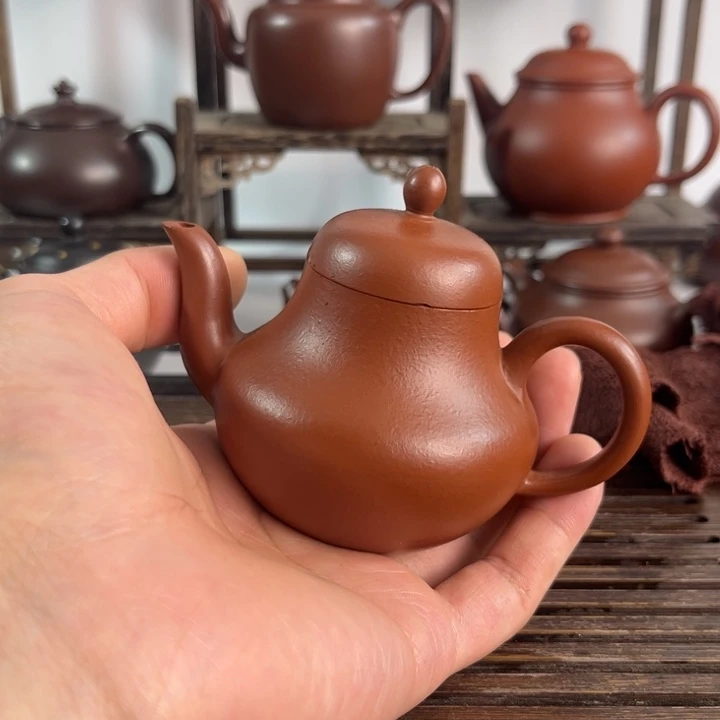 茶壶紫砂原矿紫砂手工制作