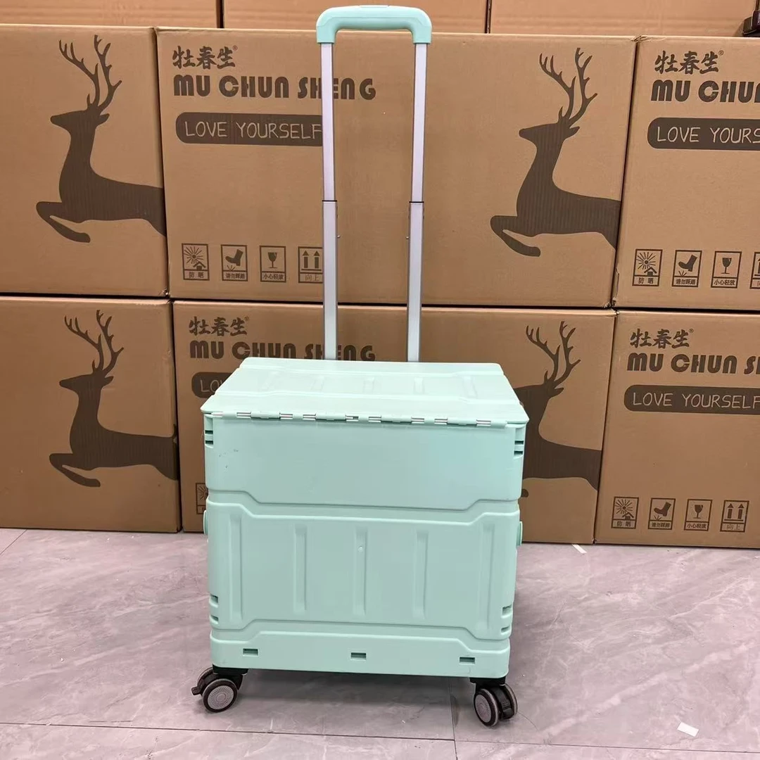 买菜购物车便携式购物车【颜色随机】