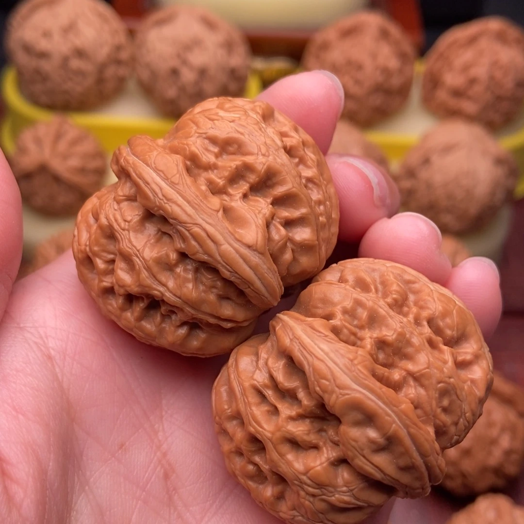 桃核把件平谷粗筋元宝40