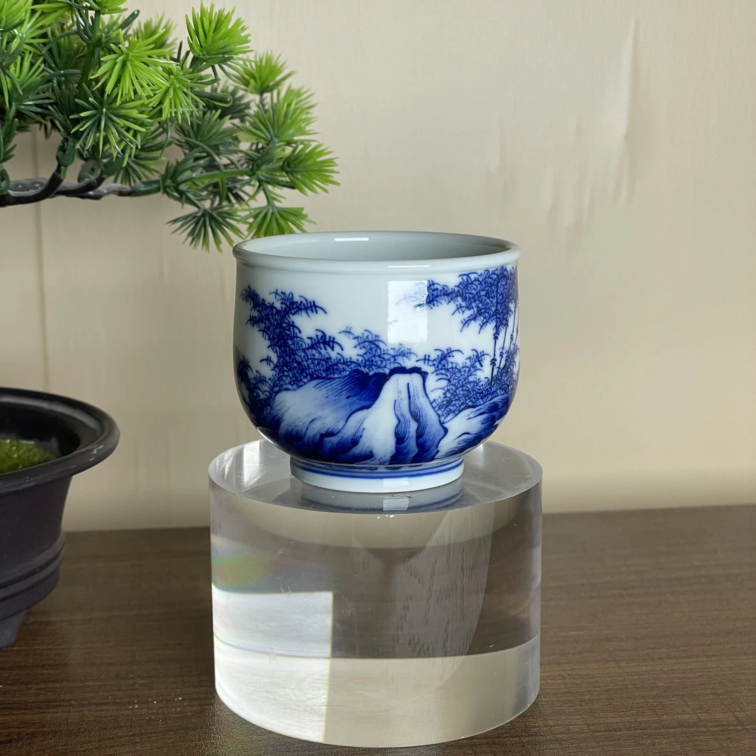 戴窑 山水缸杯 DY045