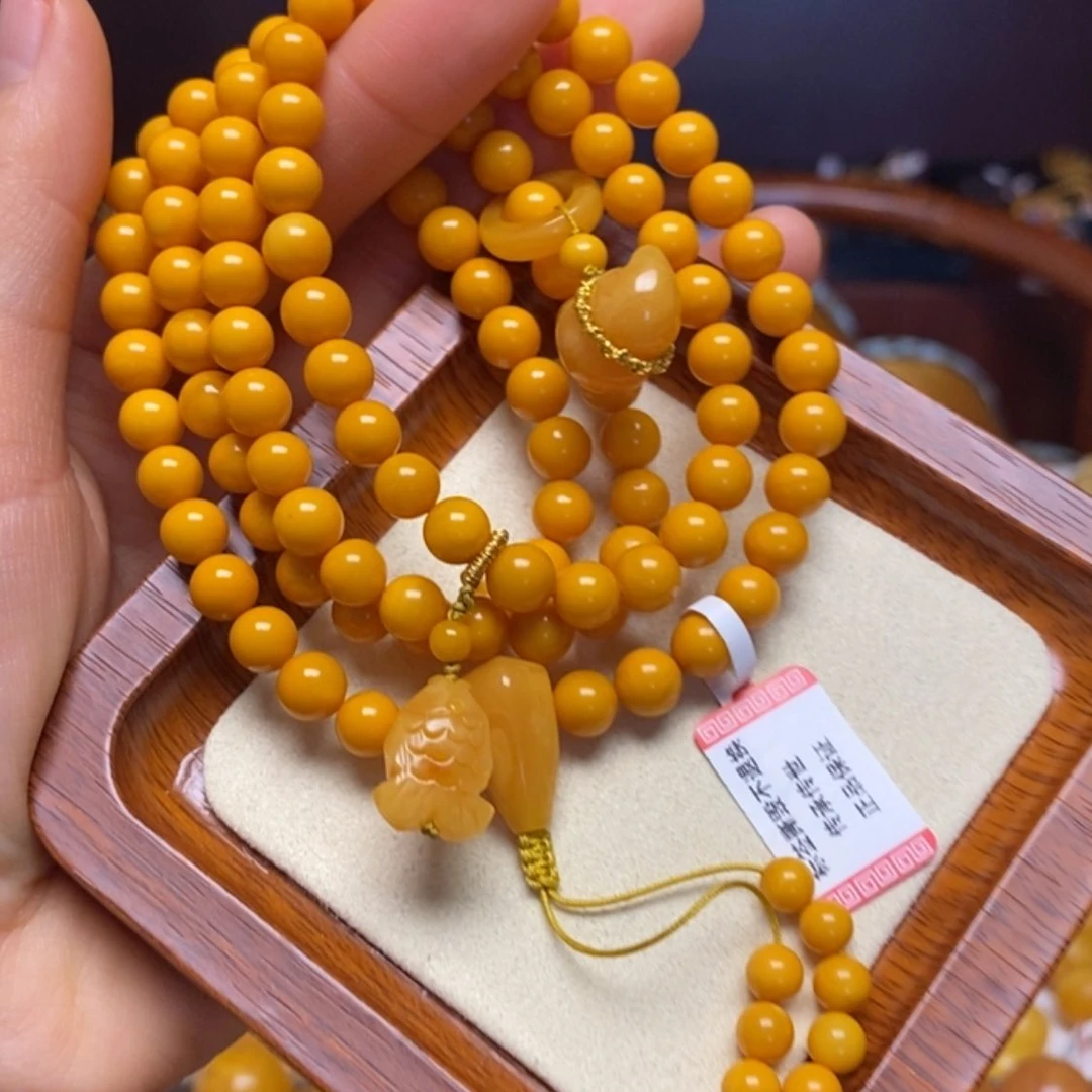 【闪购商品】蜜蜡手链未镶嵌手串