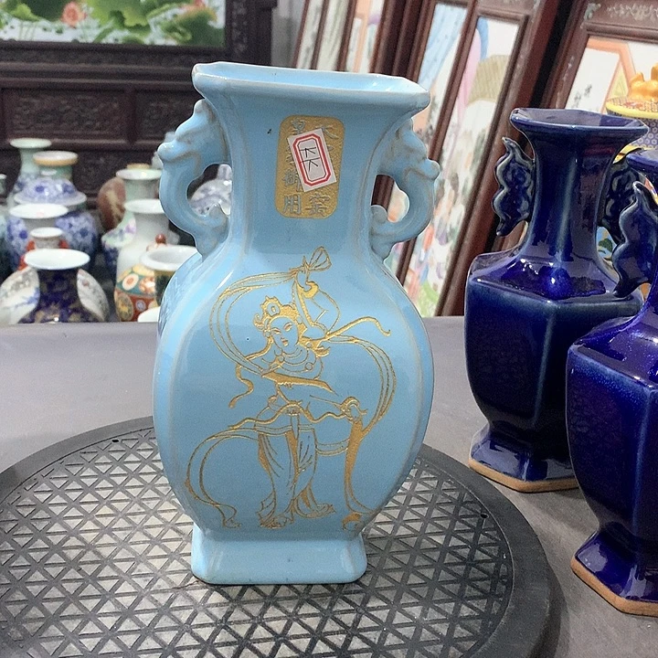 陶摆件博古架陶瓷摆件