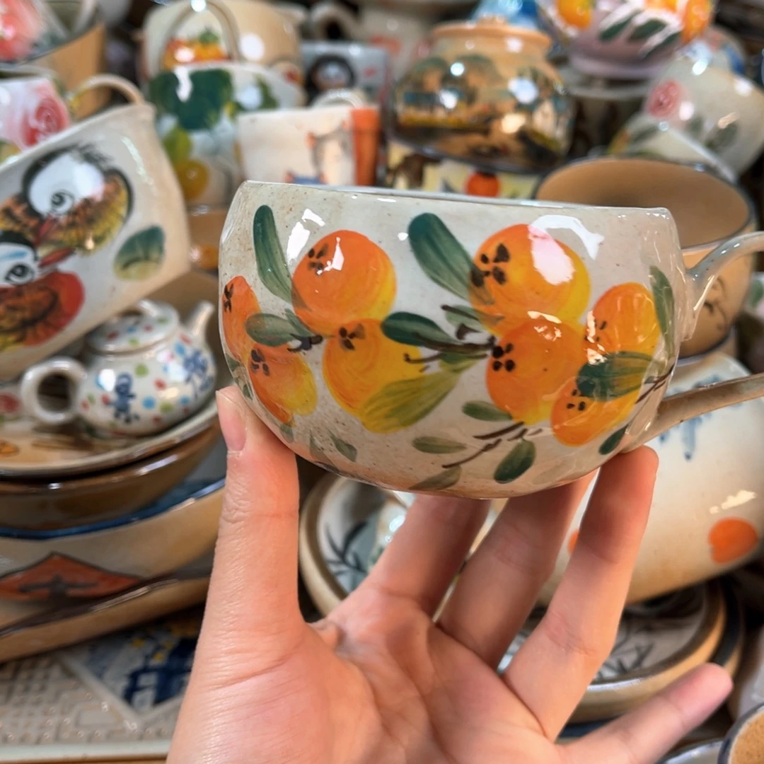 景德镇手工手绘杯