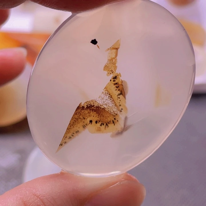 玛瑙/玉髓未镶嵌吊坠(不含链)