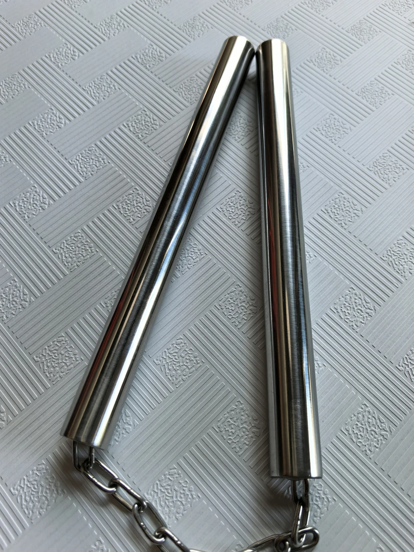 50公分长加长不锈钢双节棍328克