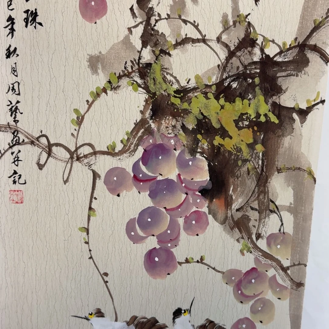 国画国画作品展山水花鸟