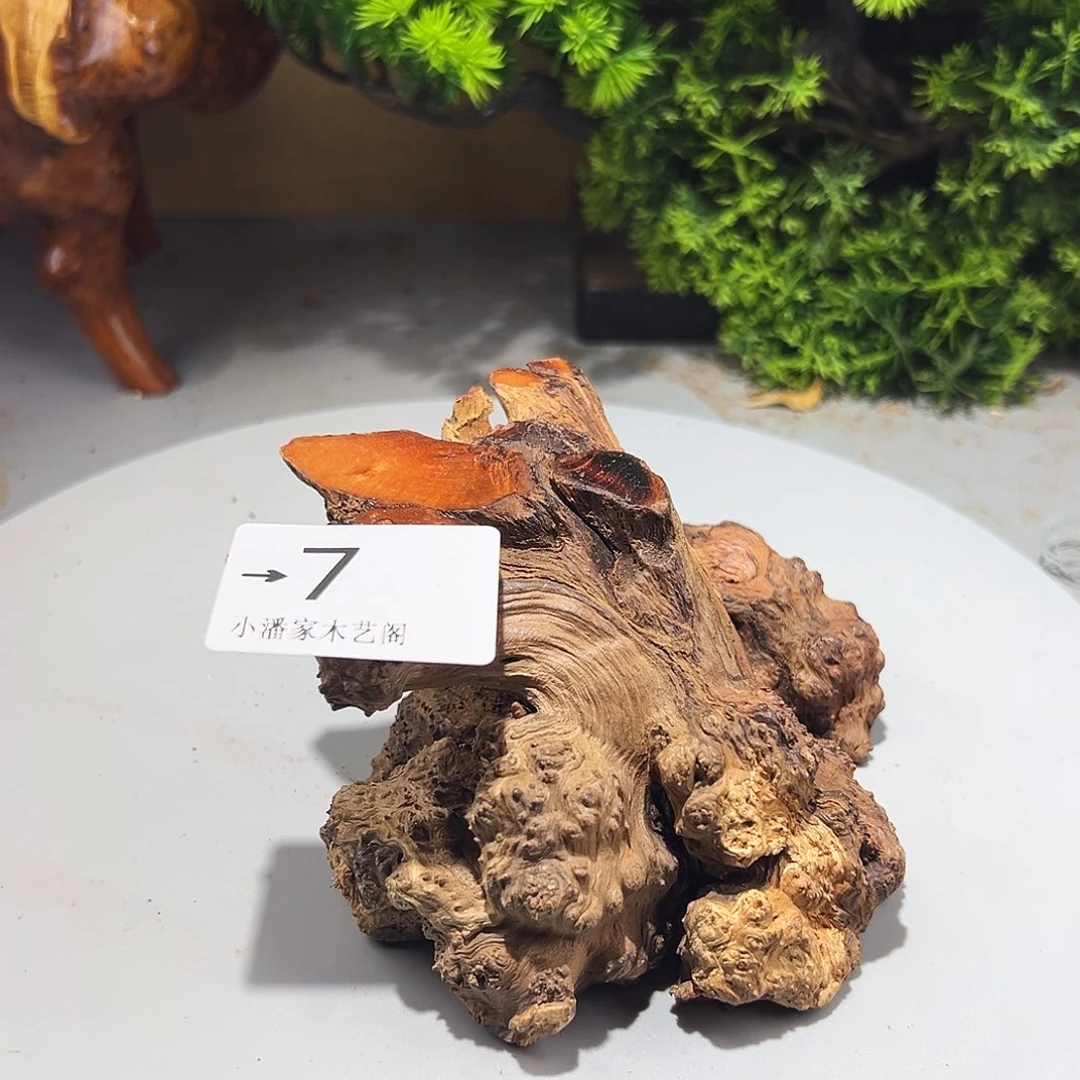 悠***兰香榧木火琉璃底座