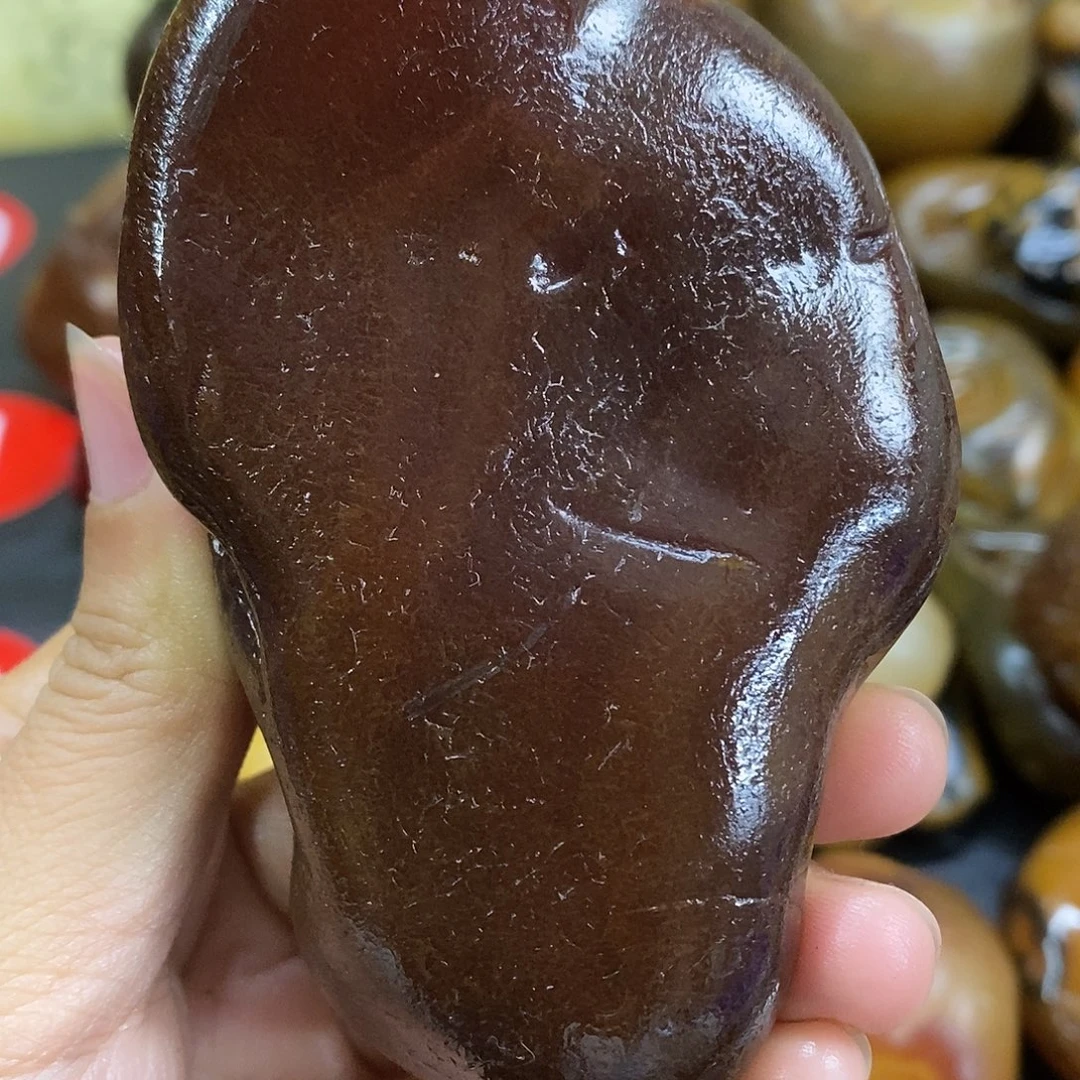 玛瑙/玉髓未镶嵌手把件