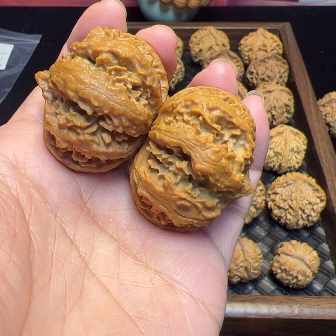 文玩核桃把件秦岭文玩核桃