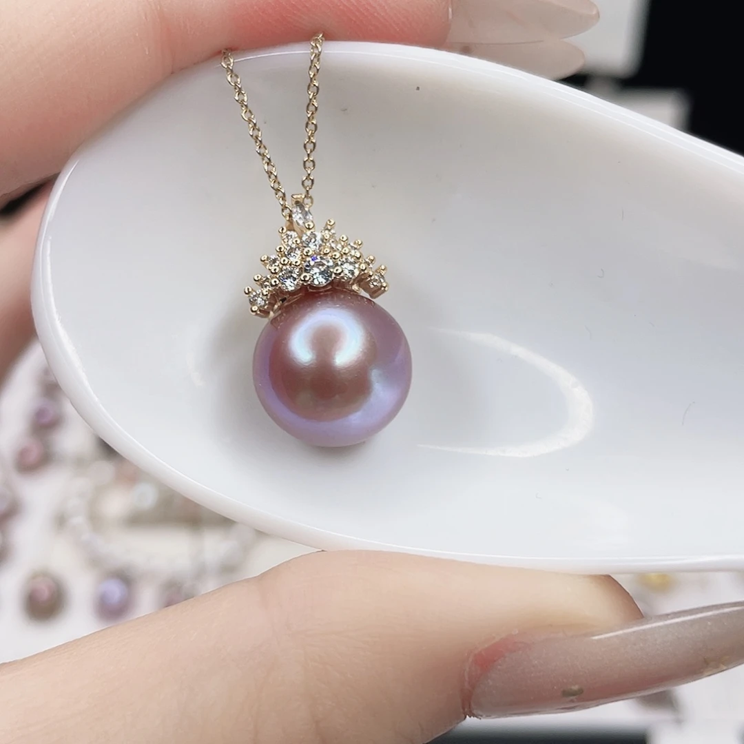 合金吊坠(赠链)淡水珍珠