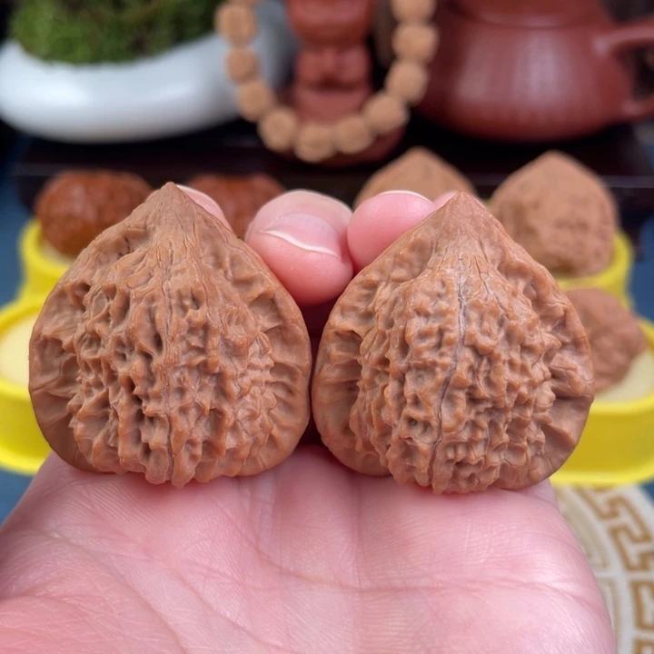 吊坠文玩核桃朱雀38