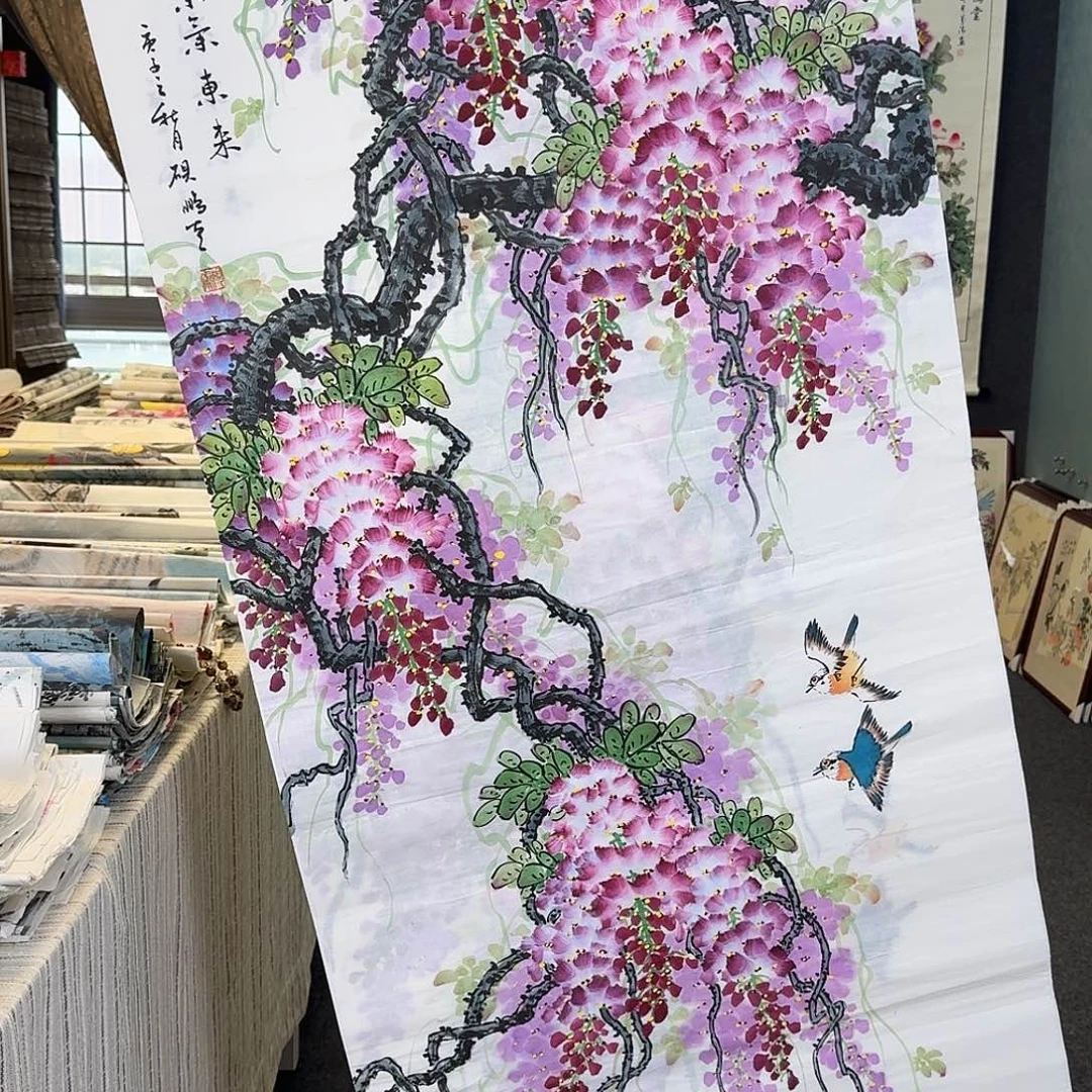 纯手绘的好看作品