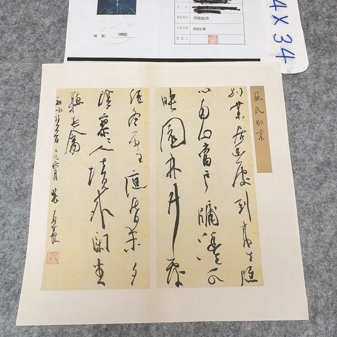 书法中书裴春亮34+34