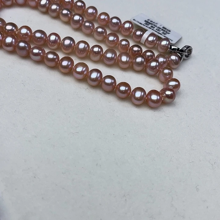 颈饰淡水珍珠未镶嵌卡7➕极光中国红