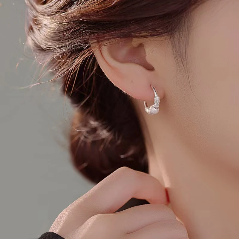 【新款升级转运珠耳环-有钢印】新中式简约耳环