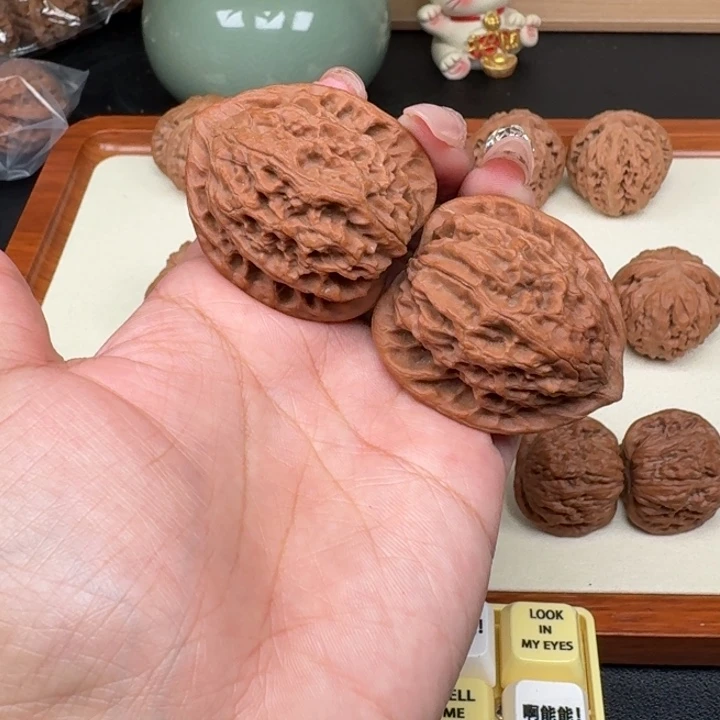 把件文玩核桃全品老款鸡心